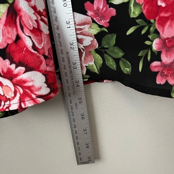 Disney Princess Floral Sleaveless Dress Lined Embroidered Size Large Juniors - Picture 3 of 13